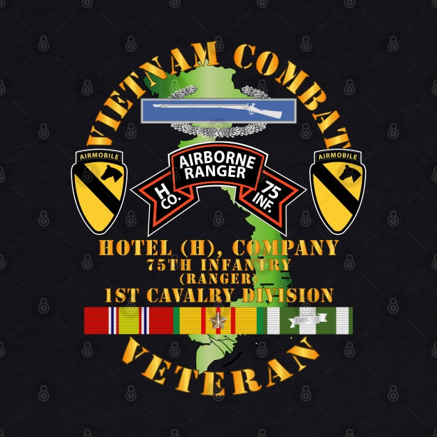 Vietnam Combat Vet - H Co 75th Infantry (Ranger) - 1st Cavalry Div SSI by twix123844